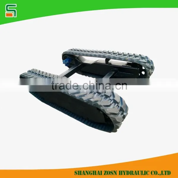 Customize Rubber Crawler Undercarriage Track Trailer Chassis Truck Chassis Frame Manufacturers