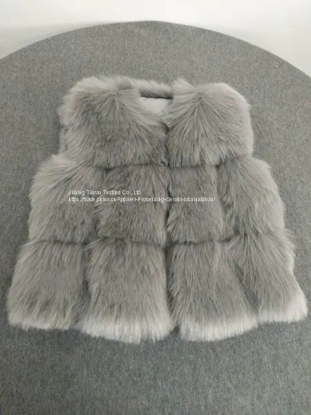 Baby Fake Fur Vest, Fashion Clothing photo-2
