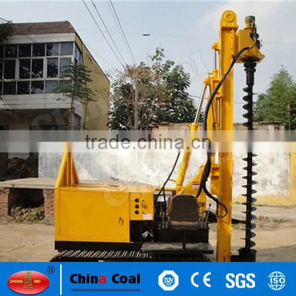 Crawler Type Guardrail Pile Driver Made in China photo-4