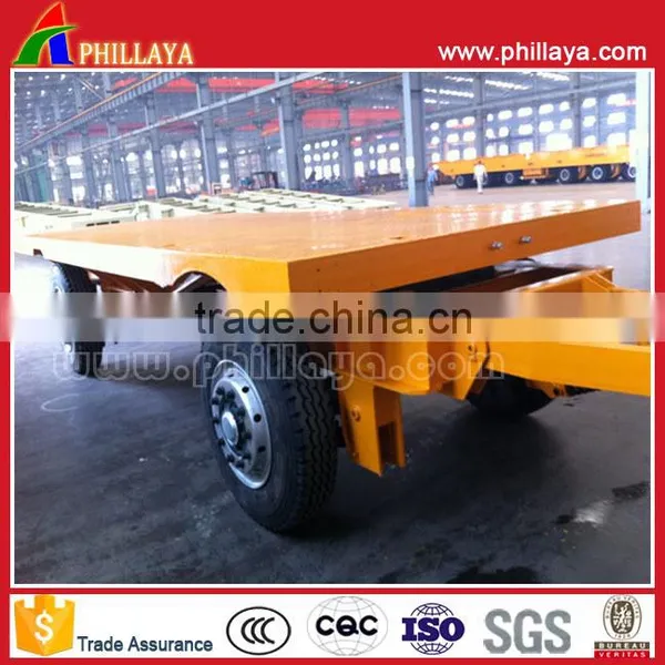 2017 New Model China Semi Trailer Type and High Tensile Steel Material 2 Axles Heavy Duty Low Bed Tow Dolly Trailer for Sale photo-5