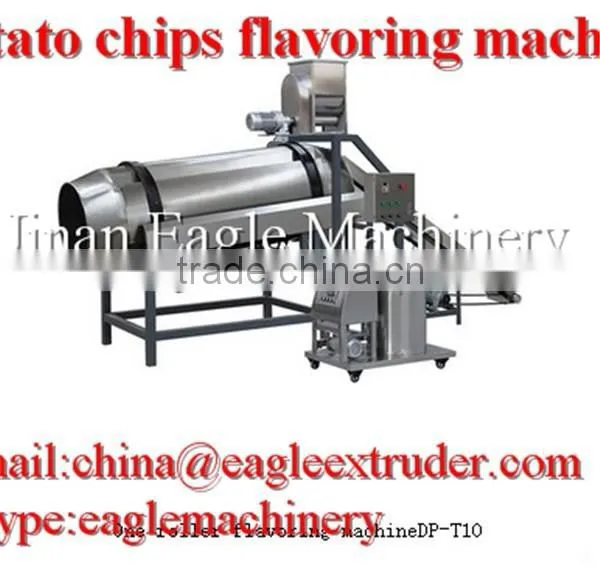 Widely Use Hot Selling Snacks Drum Seasoning/flavoring Machine photo-2