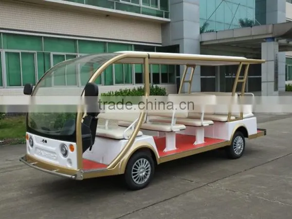 Factory Direct Sale Good Quality Resort Tourist Electric Bus photo-3