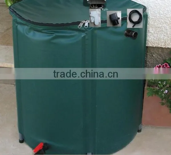 Greenhouse PVC Garden Rain Barrel/ COLLAPSIBLE WATER BUTTS photo-4