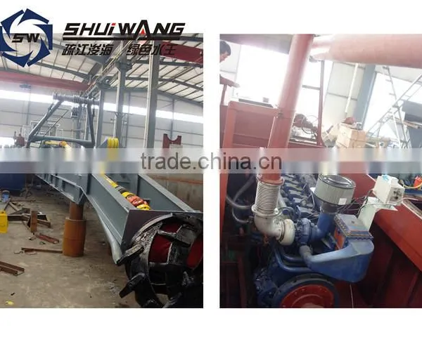 Cutter Sutcion Dredger Small Sand Dredger for the River and Canel 2017 New photo-5
