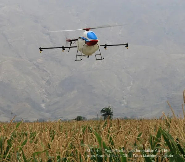 Agriculture Farming Battery Powered Drone Helicopter Sprayer 3WD-TY-17L photo-3
