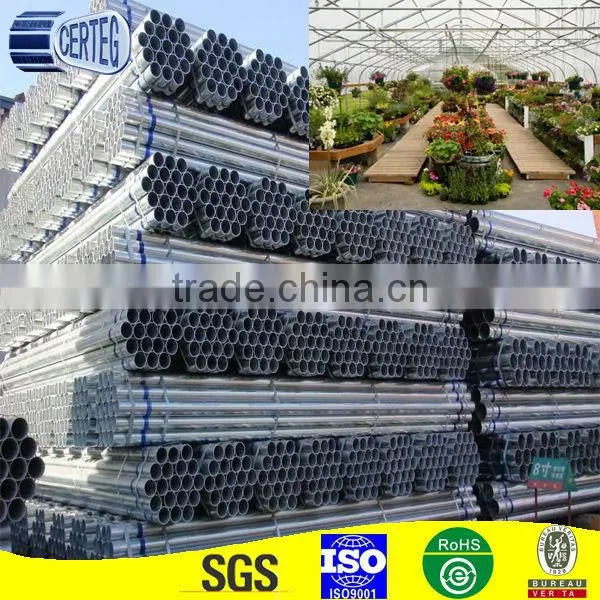 Irrigation Pipe Pre-Galvanized Round Steel Tube/pipe the Lasted Price photo-3
