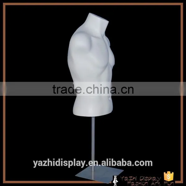 Fiberglass Half Body Upper and Lower Male Torso Mannequin photo-2