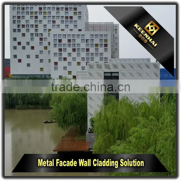 Architectural Laser Cutting Panels Decorative Aluminum Curtain Wall photo-2