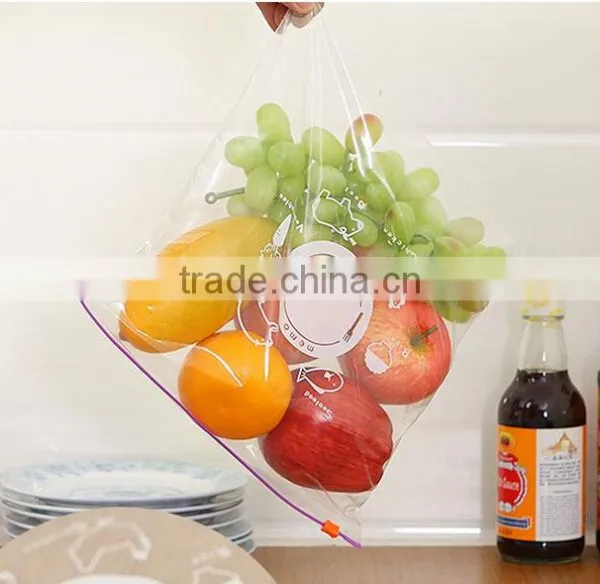 Wholesale Stock Portable PVC Pull Buckle Food Seal Freshness Protection Bag photo-5