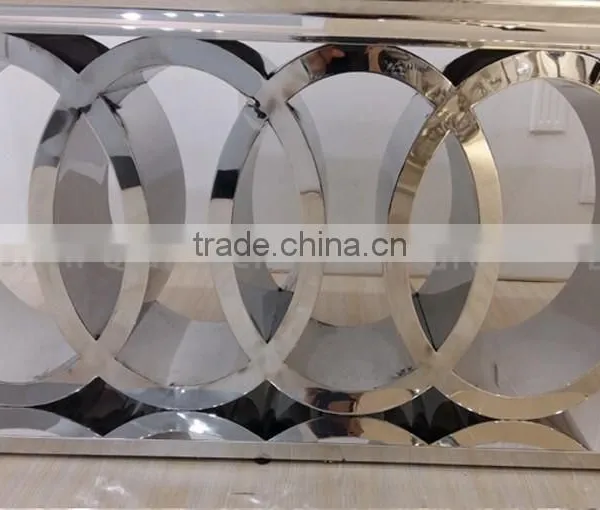 Circle Metal Base Marble Dining Room Table and Chairs photo-4