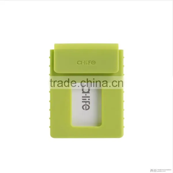 Custom Make Colorful Silicone Business Card Holder photo-4
