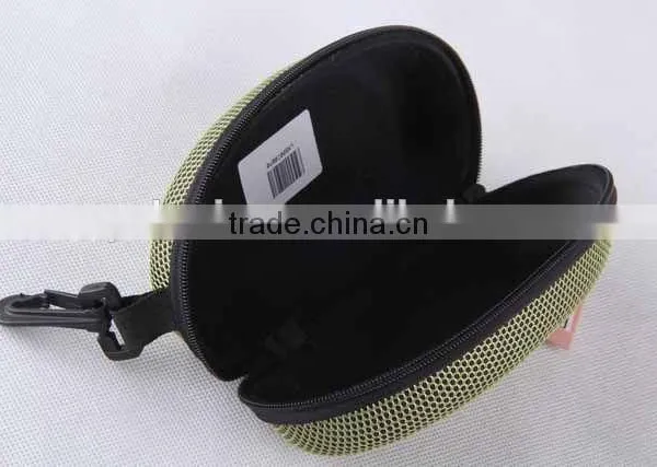 Double Colour Net Cloth Glasses Box With Plastic Hook/glasses Case photo-3
