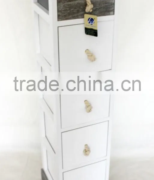 Home Furniture Solid Furnitures Organization Cabinet Distressed Cabinet photo-6