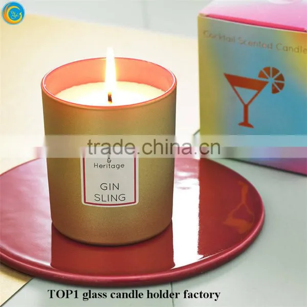 Brown Maze Tall Glass Candle Jars photo-4