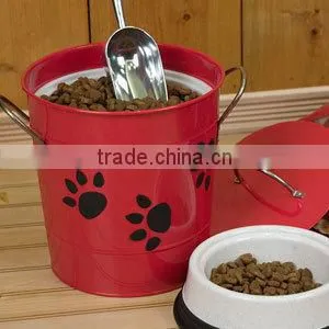 A Set of Pet Food Container/pet Food Bowl