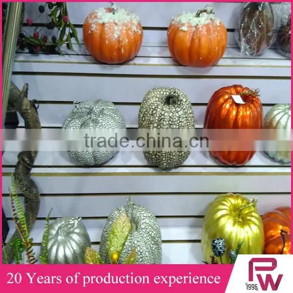 High Quality Small Crafts White Foam Craft Pumpkins for Event Decor photo-3