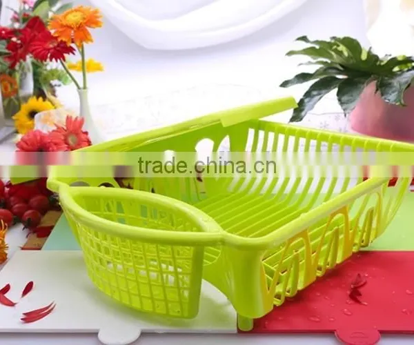 Wholesale Useful Plastic Dish Drainer for Kitchen /colourful Useful Daily Plastic Dish Rack photo-3