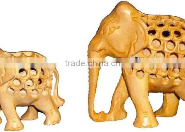 Wooden Carvings/hand Carved Elephant
