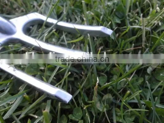 Durable Aluminum Steel4 Body Mini GardenTransplanter With Ergonomic Handle and Scale photo-3