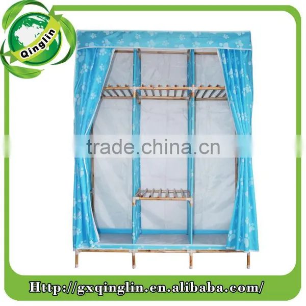 Lower Price of Bedroom Zipping Door Wardrobe photo-5