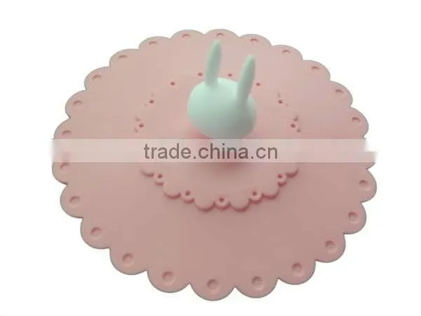 Rubber Cover for Mug Silicone Drinking Glass Lid photo-3