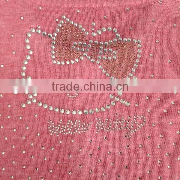 Children's Cardigan Sweater With Hotfix Rhinestone photo-3