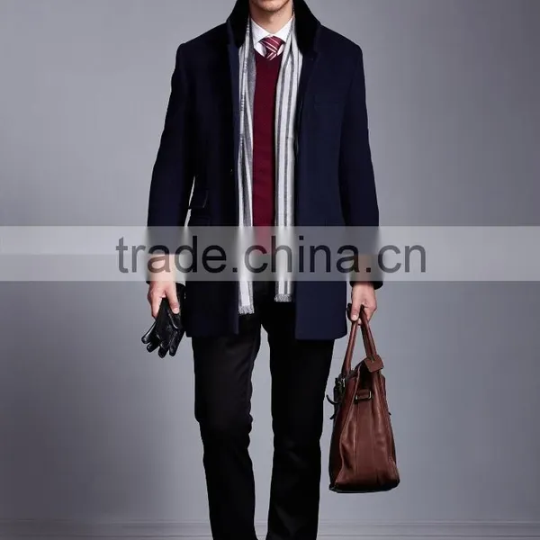 Wool High Quality Winter Warm Men Coat Made to Measure Overcoat. BCL021 photo-4