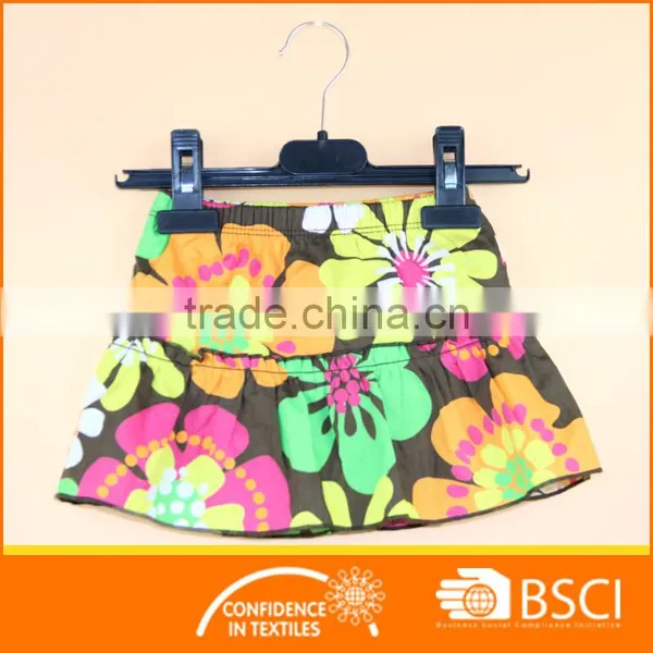 Girl Floral Mini Skirt Child Mini Dress photo-2