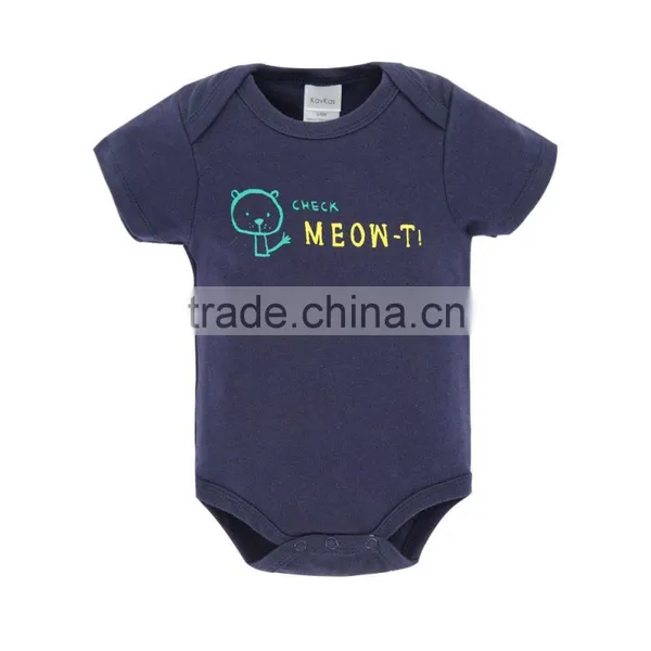 2017 Wholesale 3 Piece/lot Sleeveless Soft Cotton Baby Rompers For Newborn photo-6