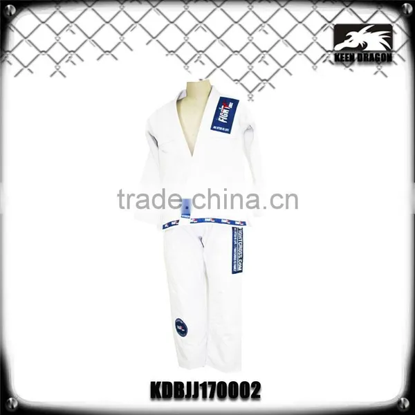 Blank White Custom Made Shoyoroll Cut Bjj Kimono Judo Uniform photo-2