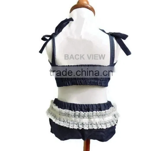 Children Girl Bikini Summer Beach Clothes Set Bikini Swim Wear photo-2