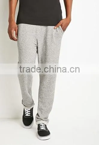 Man Gray Stripe Cotton Fabrics of Scales of Pants Sports Leisure Trousers photo-2