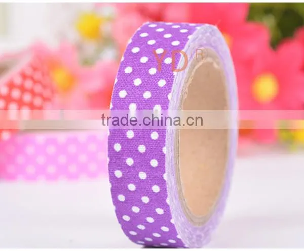 1.5cm*1m Pokla Dot Pattern Washi Deco Tape photo-5