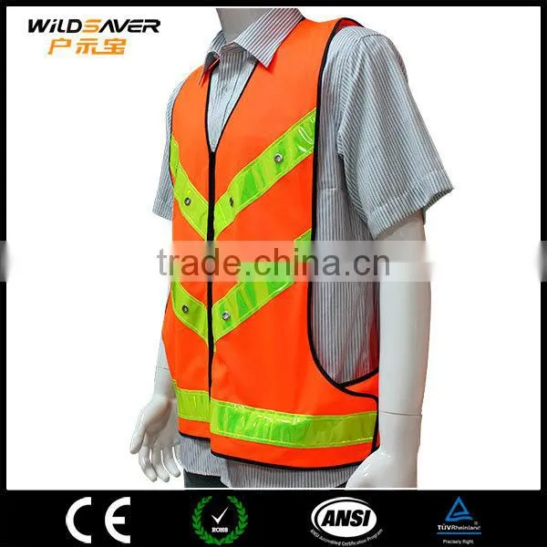 Red Waterproof LED Workwear Uniform for Sanitation Clothes photo-3