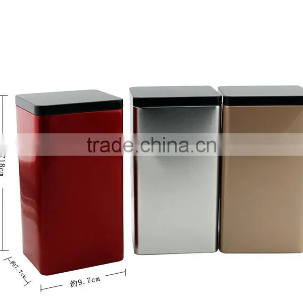 The Fine Blank Caddy Hand Cream Cosmetics Packaging Tin Box Square Tin Case Customize Metal Cans photo-2
