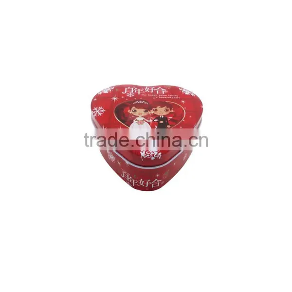 Wedding Box Heart Shaped Candy Tins photo-2