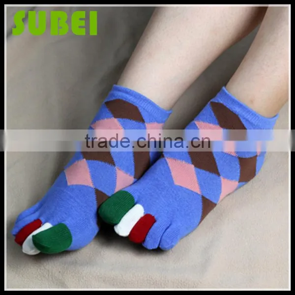 2015 High Quality Thin Summer Fashion Female Five Fingers Socks,Pure Cotton Breathable and Anti-Bacterial Toe Scoks photo-5