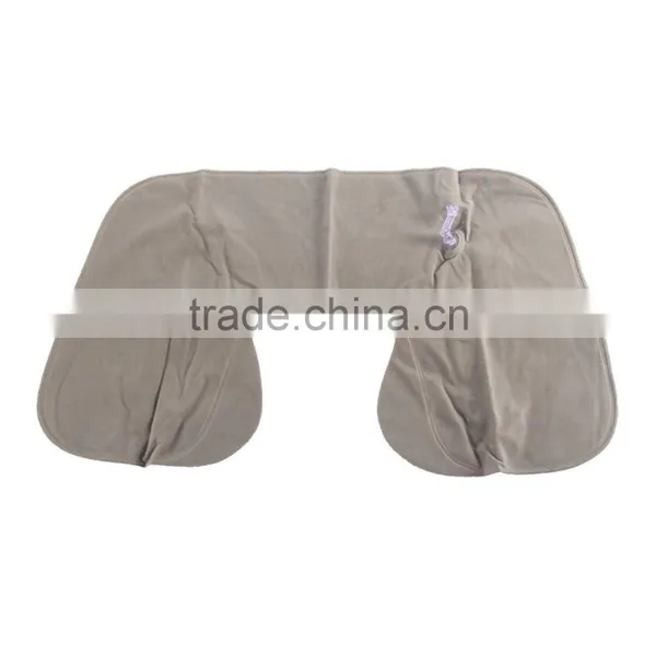 Portable Inflatable U-Shape Pillow Neck Rest Car Travel Comfort Headrest Car Flight Travel Soft Nursing Cushion photo-3