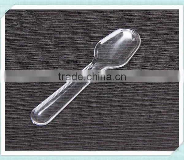 Disposable Spoons Small Plastic Spoon Pudding Ice Cream Cake Biscuits Spoons Gelato Yogurt