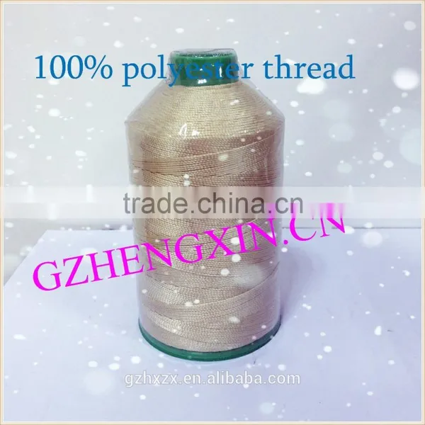 Raw White 210d /2, 100% Polyester Quilting Sewing Thread for Making Mattress photo-5