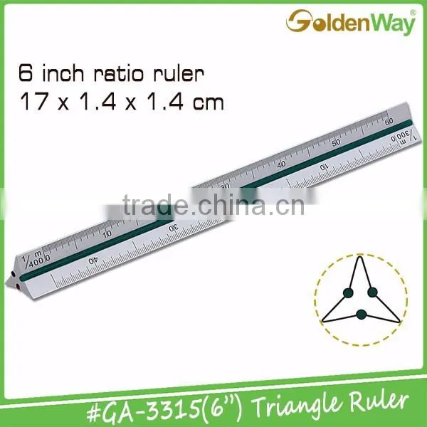 4" Metal Aluminium Ratio Scale Ruler photo-6