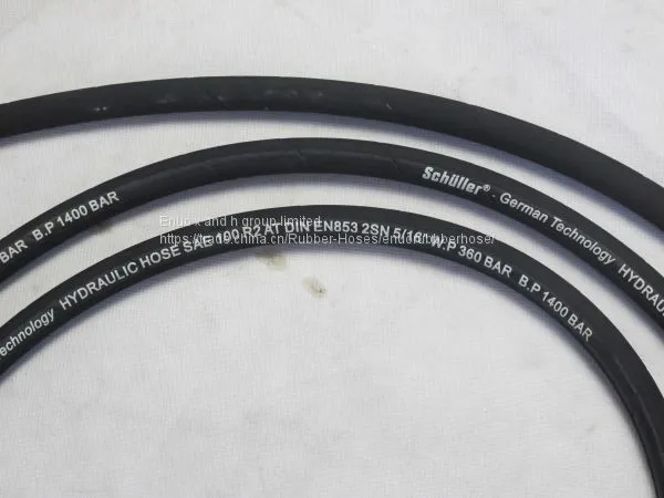 SAE Standard 100 R2 High Pressure Oil Resistant Hydraulic Hose photo-3