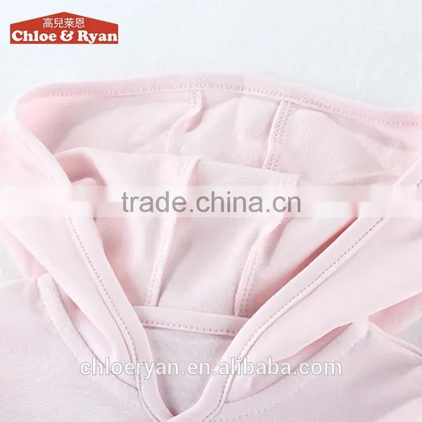 100% Cotton Long Sleeve Clothes Baby Girl Sleep Pink Infant Wear photo-3