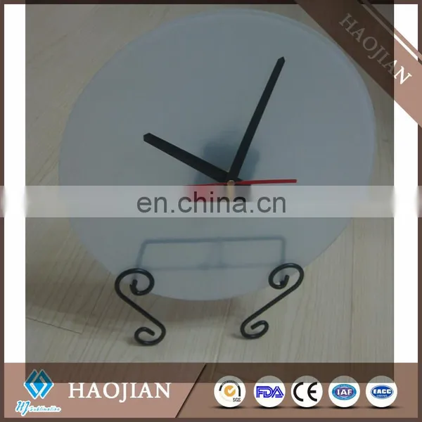Sublimation Coating Blank Glass Clock, Round, 4mm Thickness photo-5