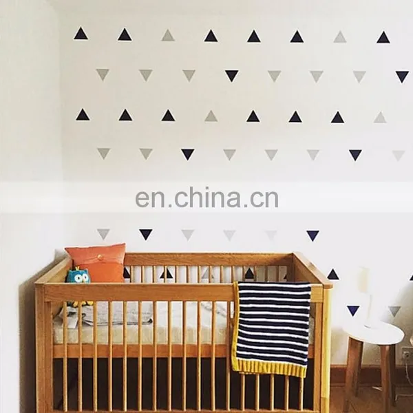 Ins Style Triangle Shape Vinyl Wall Sticker Children Room Home Decoration Mural Roon Decal photo-3