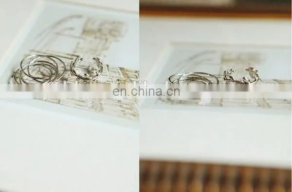 Knuckle Sets Finger Ring Open Olive Branch Ring Circle Sets Ring Set Jewellery photo-4