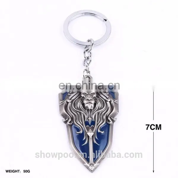 New World Of Warcraft Keychain WOW Key Chain photo-4