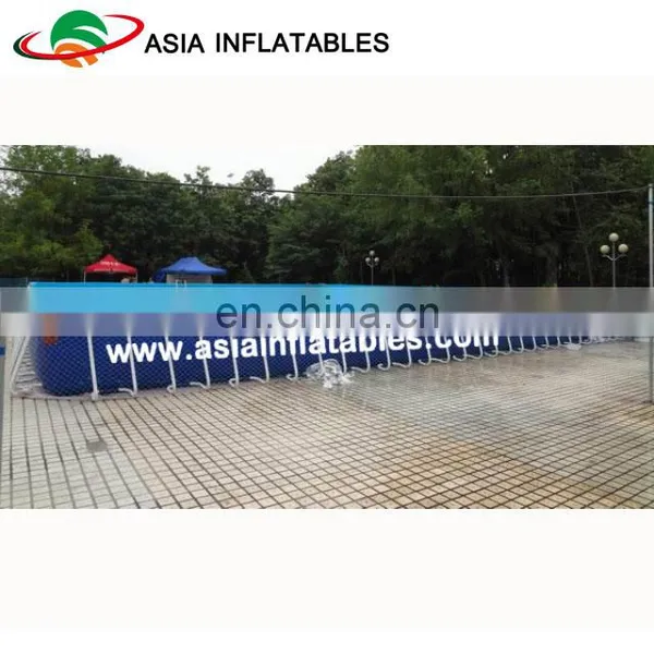 Metal Frame Swimming Pool Big Outdoor Above Ground Metal Frame Pools photo-3