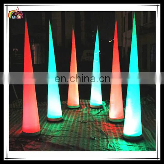 2016 New Product Inflatable Light Decoration Christmas Eye Catching Yard Lights Cones Decorate On Sale photo-4
