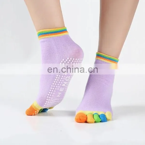 Best Non Slip Yoga Pilates Socks #YG-01 photo-3